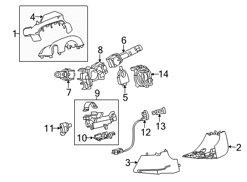 2013 Chevrolet Camaro Switches Headlamp Switch Diagram for 92218815