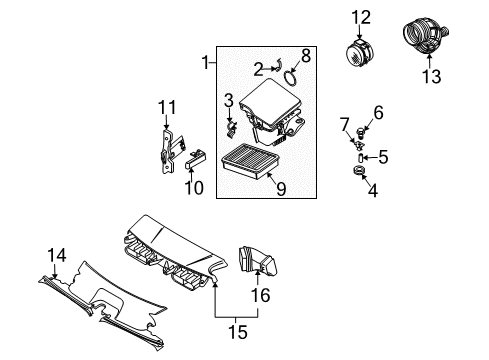 2006 BMW X3 Powertrain Control Prestol-Cage Diagram for 32411095443