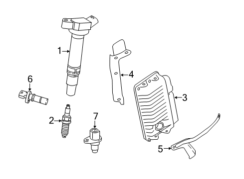 2017 Toyota RAV4 Powertrain Control ECM Diagram for 89661-42K71