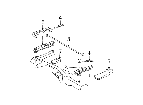 2002 Chevrolet S10 Tracks & Components COVER, Seat Adjuster/Recliner Diagram for 12472104