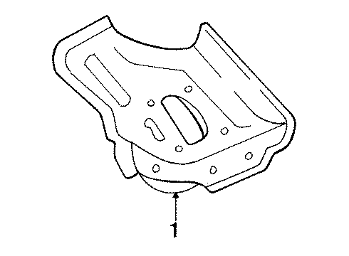 1985 Nissan 300ZX Battery Cable Battery S/M Diagram for 24110-01P00