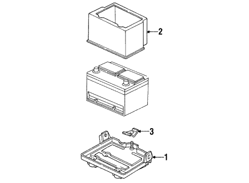 1996 Chrysler Concorde Battery Battery Wiring Diagram for 4759213