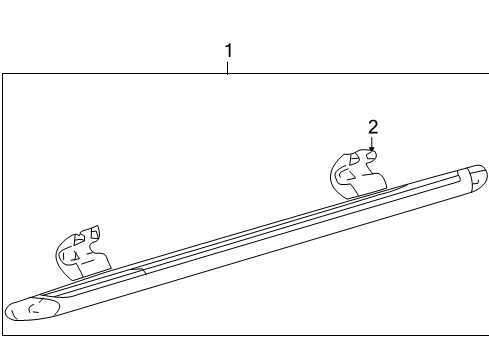 2010 Ford F-150 Running Board Running Board Diagram for 9L3Z-16450-EB