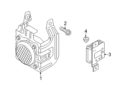 2016 Kia Optima Electrical Components Control Unit Assembly-V Diagram for 963904U000