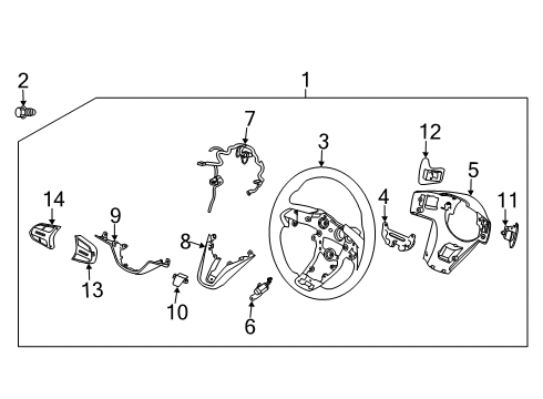 2022 Hyundai Palisade Cruise Control Unit Assembly-Front Radar Diagram for 99110-S8100