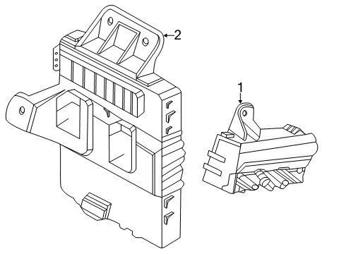 2021 Hyundai Palisade Fuse Box Junction Box Assembly-I/PNL Diagram for 91951-S8781