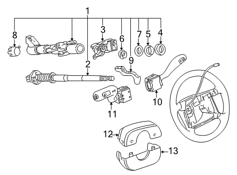 2003 Saab 9-3 Switches Clutch Switch Diagram for 55701395