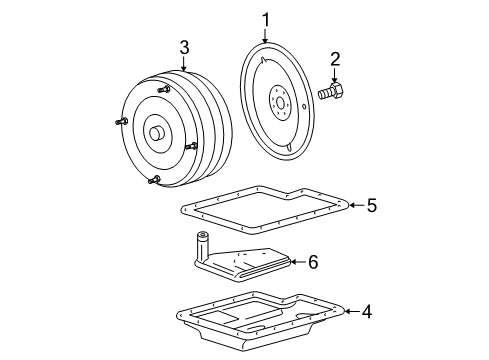 2010 Ford F-150 Automatic Transmission Transmission Diagram for AL3Z-7000-BRM