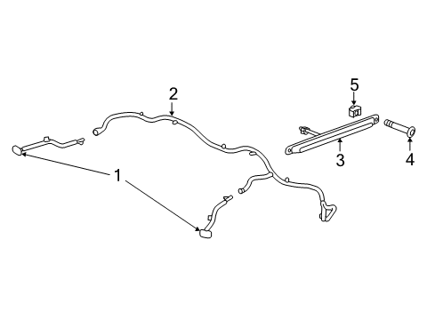 2019 GMC Sierra 2500 HD Identification Lamps Harness Diagram for 22810101