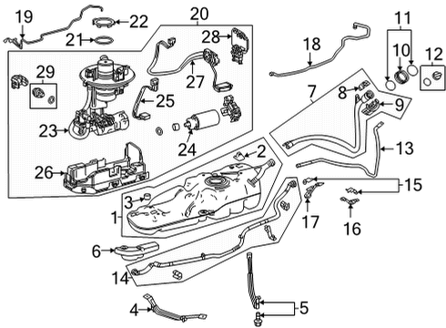 2021 Toyota Highlander Senders Sensor, Oil Pressure Diagram for 89448-06010