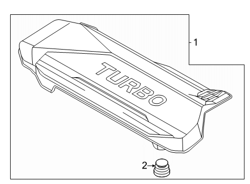 1992 Hyundai Elantra Center Pillar & Rocker Clip-Side Trim Mounting Diagram for 85879-36000