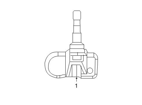 2015 Jeep Wrangler Tire Pressure Monitoring Module-Tire Pressure Monitoring Diagram for 68214825AD