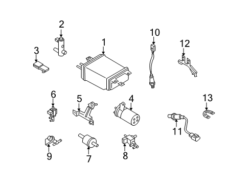 2004 Infiniti FX45 Powertrain Control Bracket-Harness Diagram for 24236-CG200