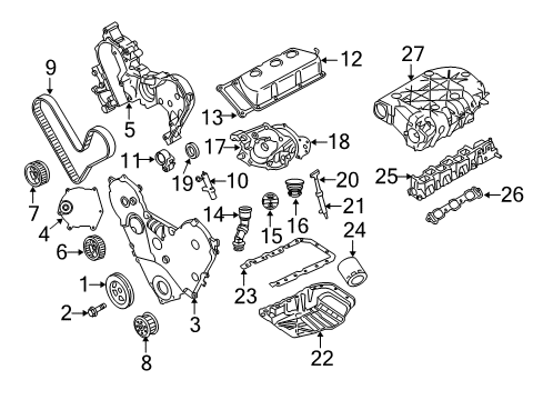 2008 Chrysler Pacifica Filters Filter-Air Diagram for 5510026AA