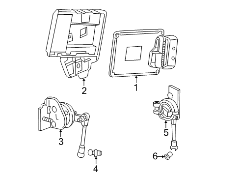 2015 Chevrolet Corvette Ride Control Mount Bracket Diagram for 23442194