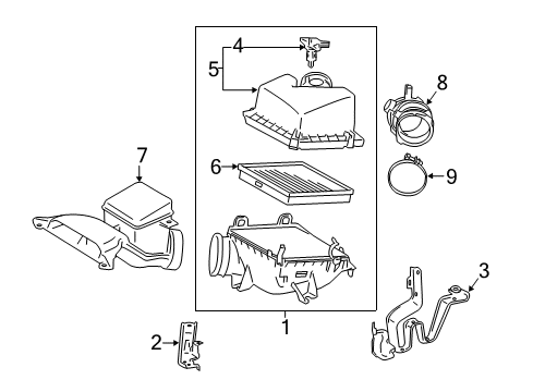 2020 Toyota Sienna Powertrain Control ECM Diagram for 89661-08670