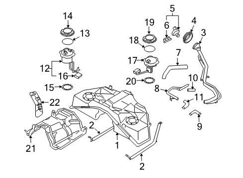 2011 Nissan 370Z Fuel Supply Lever Complete-Accelerator, W/DRUM Diagram for 18002-1NC0C