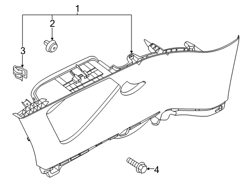 2022 Kia Soul Interior Trim - Quarter Panels Trim Assembly-Rr Pillar Diagram for 85850K0000HGC
