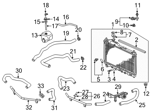 2009 Honda S2000 Powertrain Control Sensor Assembly, Map Diagram for 37830-RNA-A01