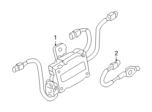 2005 Acura TSX Antenna & Radio XM Unit Diagram for 39820-SEC-L01