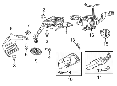 2020 Ram ProMaster 2500 Switches Switch-Stop Lamp Diagram for 68433876AA