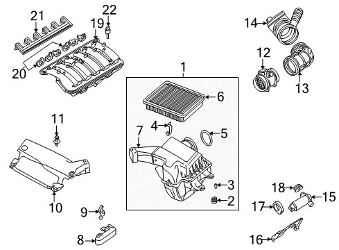 2001 BMW 330Ci Fuel Injection Suction Tube Diagram for 13711438768