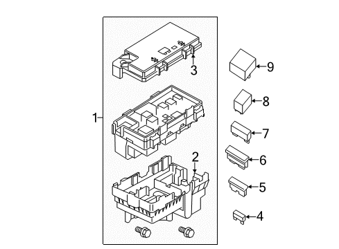 2014 Jeep Cherokee Fuse & Relay WIRING-INTELLIGENT POWER Diagram for 68224408AD