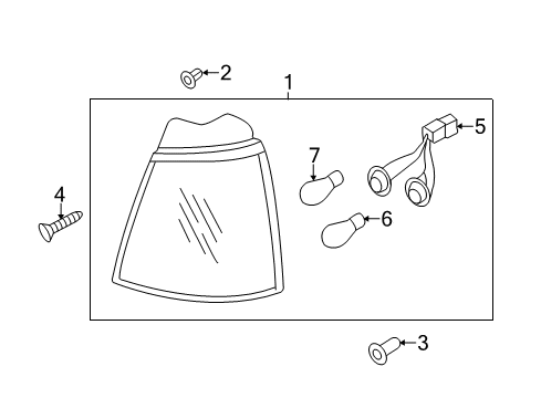 2012 Kia Sorento Bulbs Lamp Assembly-Rear Combination Diagram for 924021U000