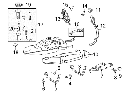 2014 Toyota Land Cruiser Fuel Supply Computer, Fuel Pump Control Diagram for 89571-60030