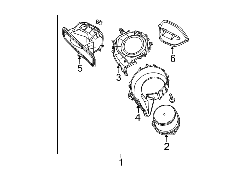 2009 Nissan Maxima Blower Motor & Fan