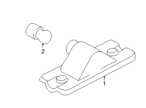 Mopar 6034537 Nut-U Type