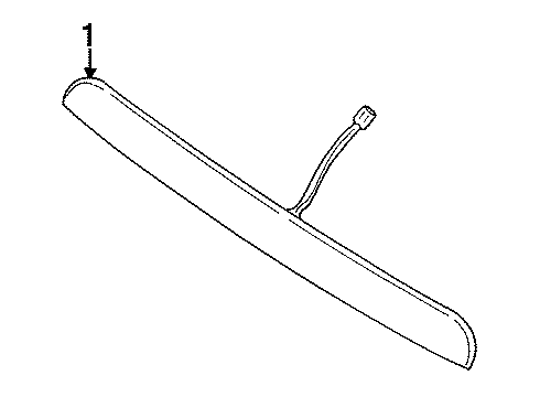 Mopar 5016828AA Lamp-License Plate
