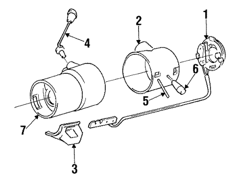 Mopar 4688469 Switch-Door AJAR