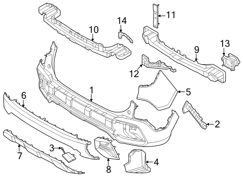 2024 Kia Seltos Bumper & Components - Rear SCREW-MACHINE Diagram for 1249305107B