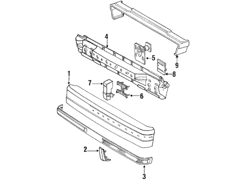 Ford E9MY17808A Stone Deflector