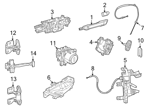 Mopar 68499673AA Rod-Lock