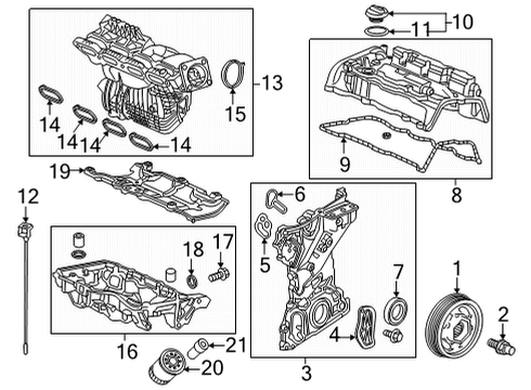 Acura 14765-64A-A00 RETAINER, VLV SPR