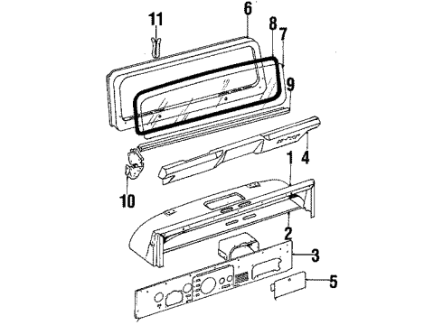 Mopar J5758005 Arm Wiper