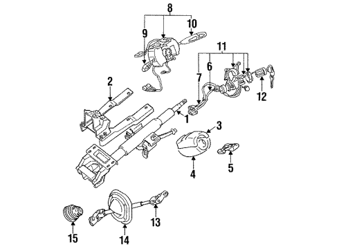 Mopar MB627884 Engine Starting Switch