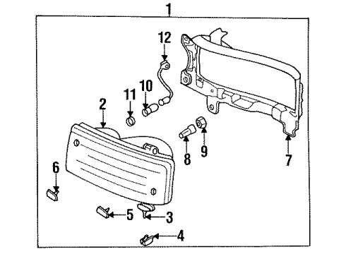 Nissan 26040-15E10 Bracket Assembly