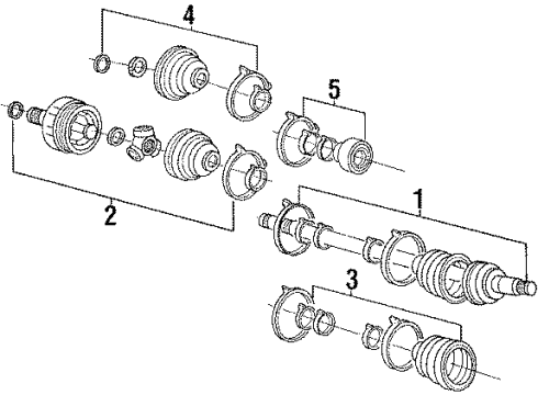 Mopar MB297337 Boot Kit Rj