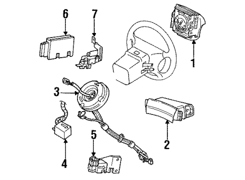 Ford F7LZ14B004AA Front Sensor