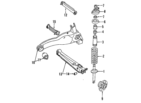 Mopar MR223145 Arm-Trailing