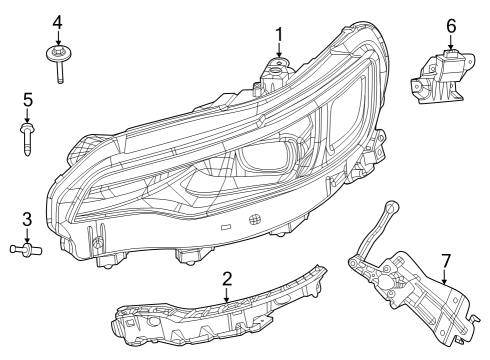 Mopar 68431828AA U-Nut