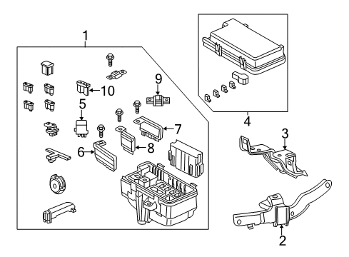 Honda 32200-T3W-A12 Wire Harness, Engine Room