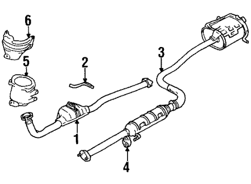 GM 91171189 Warm Up 3Way Catalytic Convertor