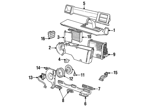 Mopar 4644768 Linkage Servo
