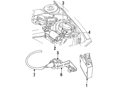 Mopar 4695981 Anti-Lock Front Wheel Brake