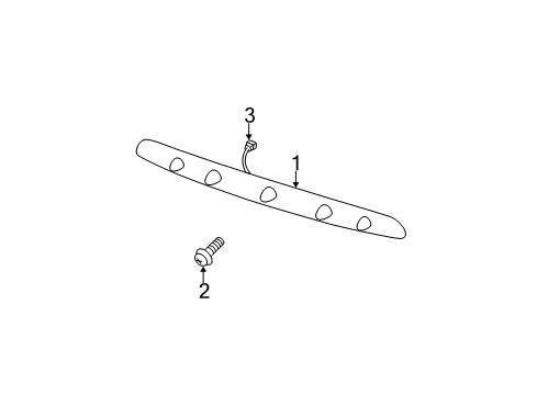 Mopar 5012548AA Lamp-License