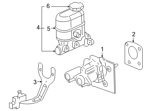 GM 18047520 Cylinder Kit, Brake Master